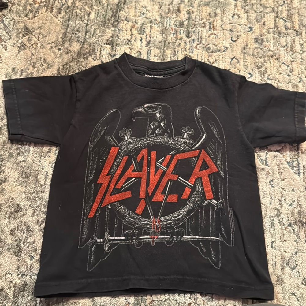 Toddler 3T slayer band shirt